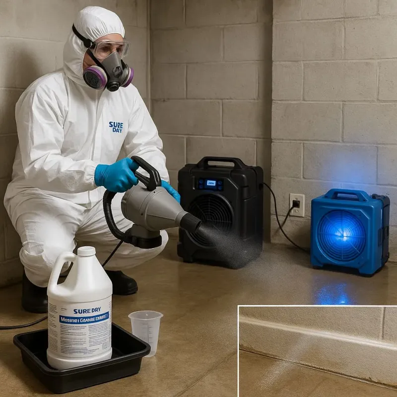Sanitization and Odor Removal process in Gardnertown, NY